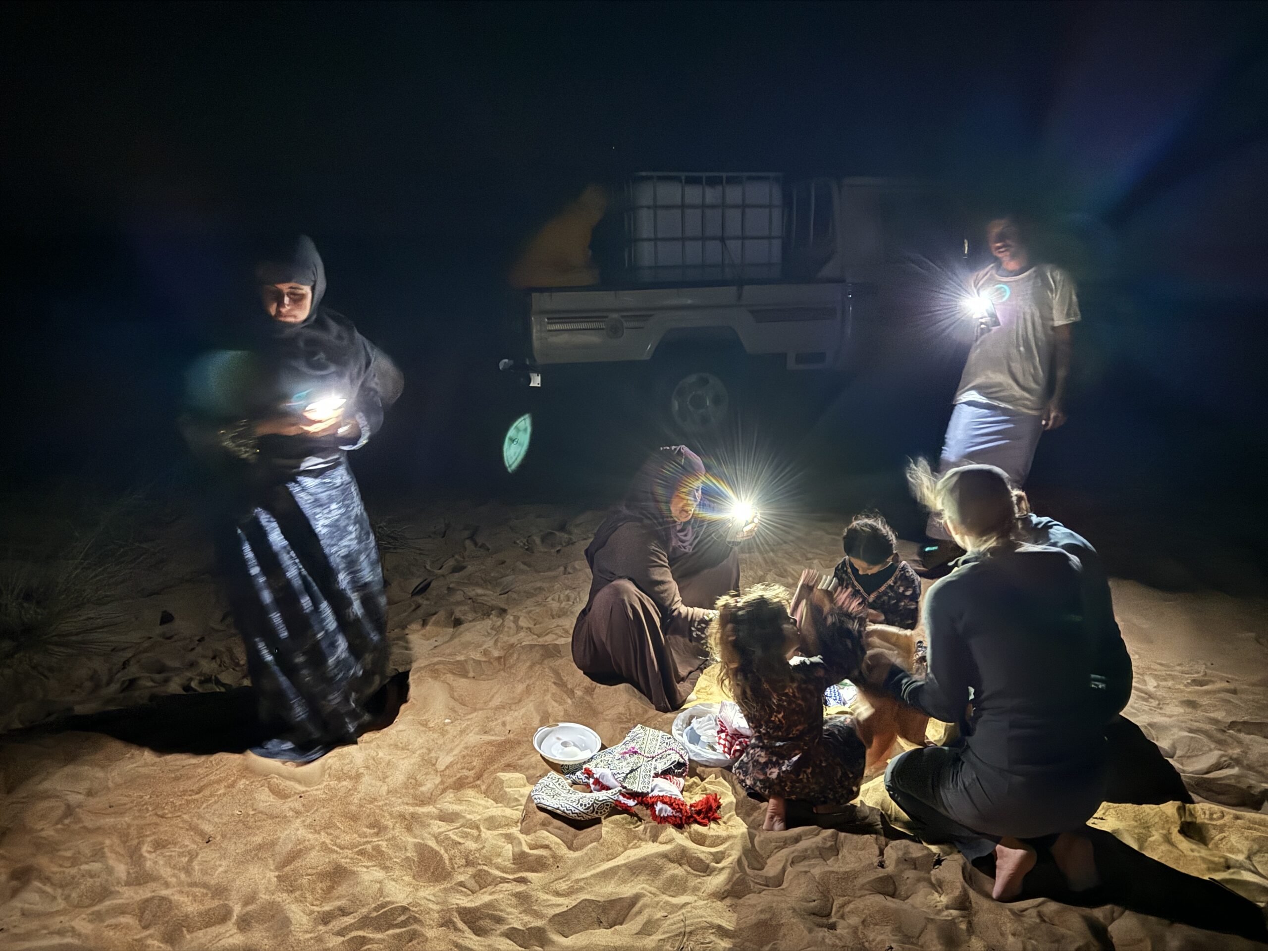 Beduinen im Camp, Wahiba, Oman