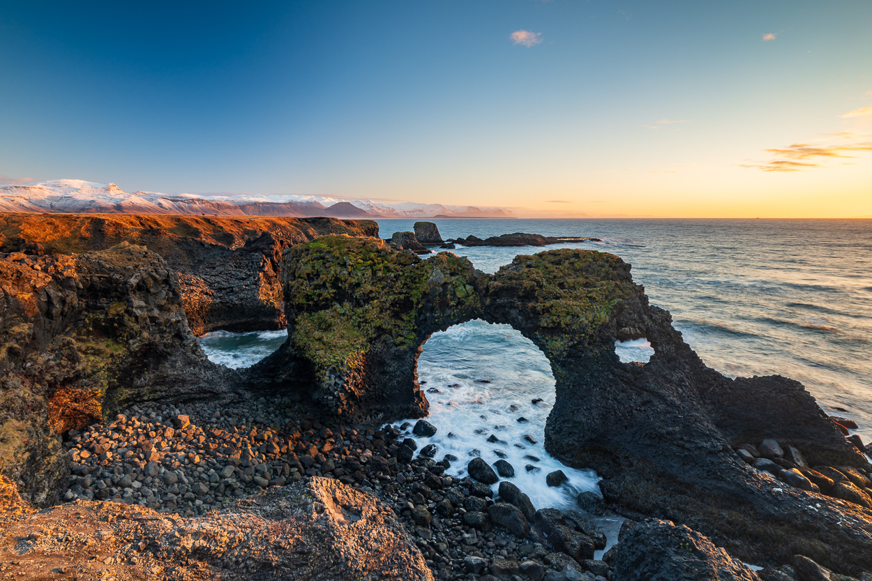 Küste bei Arnarstapi, Island